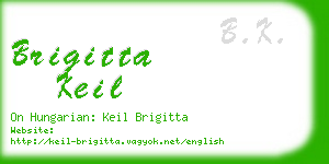 brigitta keil business card